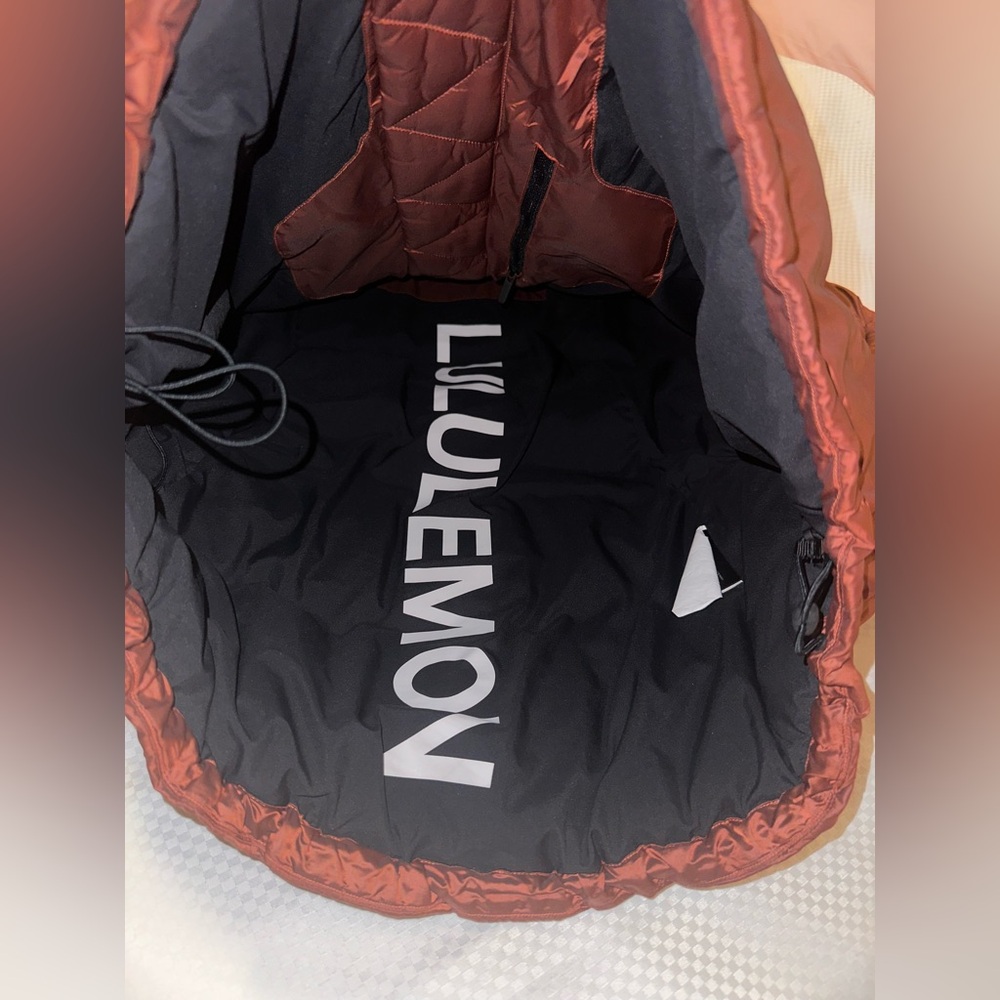 Lululemon Cloudscape Jacket. Summit Orange. Sz 8. - image 4